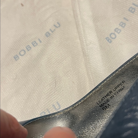 Unique Bobbi Blu leather platform wedges 5.5. With dust bags - Picture 4 of 7